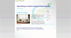 Desktop Screenshot of coastalinteriors.org